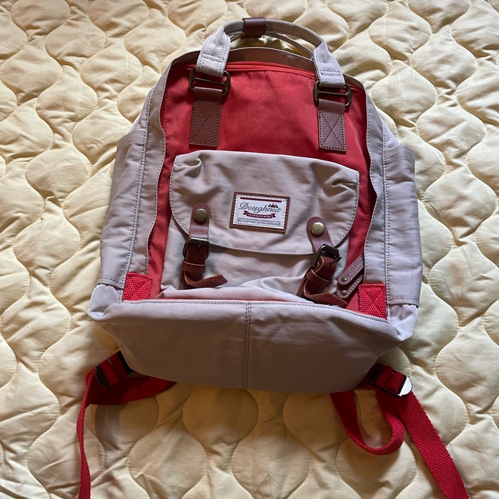 Doughnut Macaroon Standard Backpack Pumpkin And I… - image 3